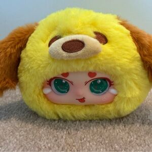 Baby Three Cute Yellow Plush Toy Dog Sanli Blind Bag